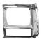 1991-96 Jeep Cherokee Chrome Headlight Bezel Pair