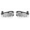 1993-97 Geo Prizm Composite Head Lamp Pair