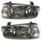 2001-03 Hyundai Elantra Headlight Pair