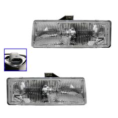 95-05 Astro Comp Headlight Pair