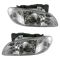 96-98 Grand Am Headlight Pair