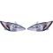 02-04 Toyota Camry SE Headlight w/Black Trim Pair