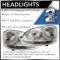 05-07 Volkswagen Jetta Halogen Headlight Pair