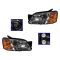 2000-04 Subaru LEGACY L HEADLAMP Pair