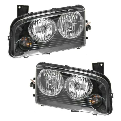 06-07 Dodge Charger Headlight Pair