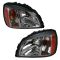 04-05 Cadillac Deville Headlight Pair