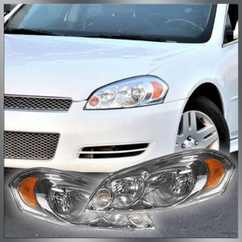 How To Replace Headlight 06 13 Chevy Impala 1a Auto 06 12 Chevy Monte Carlo Impala Headlight Pair