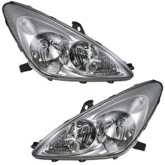 02-03 Lexus ES300 ; 04 (to 5/04) ES330 HID Headlight Pair (w/o Bulbs & w/o Ballast)