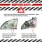 04-09 Lexus RX-330/350/RX400H Non HID Headlight PAIR