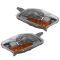 07-11 Toyota Yaris Sedan Headlight Pair