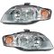 05-09 Audi A4 S4 Headlight Halogen Pair