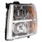 07-12 Chevy Silverado Pickup Headlight PAIR