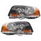 03-11 Volvo XC90 Headlight Halogen Style PAIR