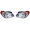 2007 Hyundai Accent Hatchback Headlight PAIR