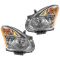 08 Nissan Rogue Halogen Headlight PAIR