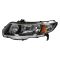 10-11 Honda Civic 2Dr Headlight PAIR