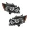 08-10 Scion tC (w/o Base Pkg) Headlight PAIR