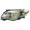 09-10 Toyota Corolla Headlight w/Black Housing PAIR