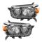 2010-11 Toyota 4Runner Headlight w/Smoked Bezel PAIR