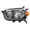 2010-11 Toyota 4Runner Headlight w/Smoked Bezel PAIR
