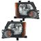 09-11 Nissan Xterra S, SE, Offroad Model Headlight PAIR