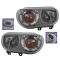 08-11 Dodge Challenger Halogen Headlight PAIR