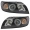 04-07 Volvo S40 2.4L 2.5L; 04-07 V50 Halogen Headlight PAIR