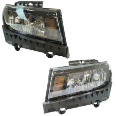 14-15 Chevy Camaro Halogen Headlight PAIR