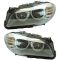 11-13 BMW 528; 535i; 12-13 ACTIVEHYBRID Halogen Headlight Pair