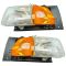 97-98 Ford A, AT HD Truck; 99-09 Sterling A, AT HD Truck Series Headlight w/Parking Light Pair