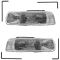 99-02 Chevy Silverado; 00-06 Tahoe Suburban Headlight pair with Mounting Pins