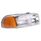 99-07 GMC Sierra Yukon Headlight Pair with Mounting Pins