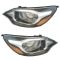 12-17 Kia Rio Sedan (w/o LED Accent) Headlight Assembly Pair