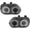 15-18 Dodge Challenger Halogen Headlight Pair