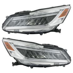 16-17 Honda Accord Sedan LED Headlight Pair