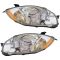 07-12 Mitsubishi Eclipse Halogen Headlight Pair