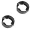 94-11 Ford, Mercury; 98-02 Lincoln Multifit Halogen Headlight Bulb Retainer Ring PAIR (Ford)