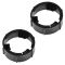 94-11 Ford, Mercury; 98-02 Lincoln Multifit Halogen Headlight Bulb Retainer Ring PAIR (Ford)