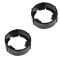 94-11 Ford, Mercury; 98-02 Lincoln Multifit Halogen Headlight Bulb Retainer Ring PAIR (Ford)