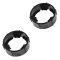 94-11 Ford, Mercury; 98-02 Lincoln Multifit Halogen Headlight Bulb Retainer Ring PAIR (Ford)