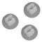 10-15 Lexus ES, GS, GX, HS; 00-15 Toyota Multifit Headlight Mounting Grommet/Nut Set of 3(Toyota)