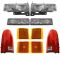 94-00 Chevy PU Head and Tail Light Set