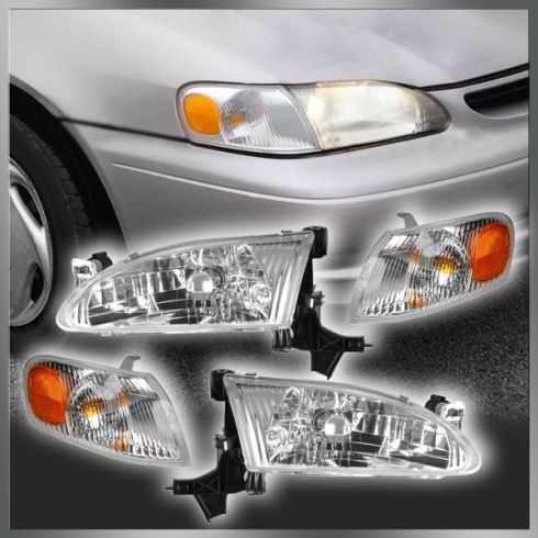 TYC 20-5220-00 Toyota Corolla Driver Side Headlight Assembly