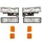 94-02 GMC Jimmy Yukon CK Truck Headlight, Parking & Turn Signal Light Set