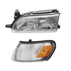 93-97 Corolla HL Assy & Fdr Mtd Park Light Set LH