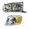 01-02 Corolla Headlight & Park Lamp Turn Signal Set LH