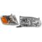 2001-02 Corolla Headlight & Park Lamp Turn Signal Set RH