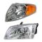 00-02 Mazda 626 Headlight & Corner Light Kit LH