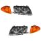 99-01 BMW 3 Series Multifit Headlight & Corner Light Kit (Set of 4)