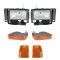 89-90 Ford Bronco II; 91-94 Explorer; 89-92 Ranger Headlight, Park Light, & Reflector Kit (Set of 6)